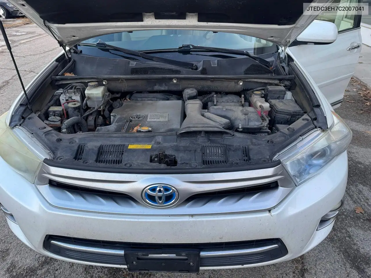 JTEDC3EH7C2007041 2012 Toyota Highlander Hybrid Limited
