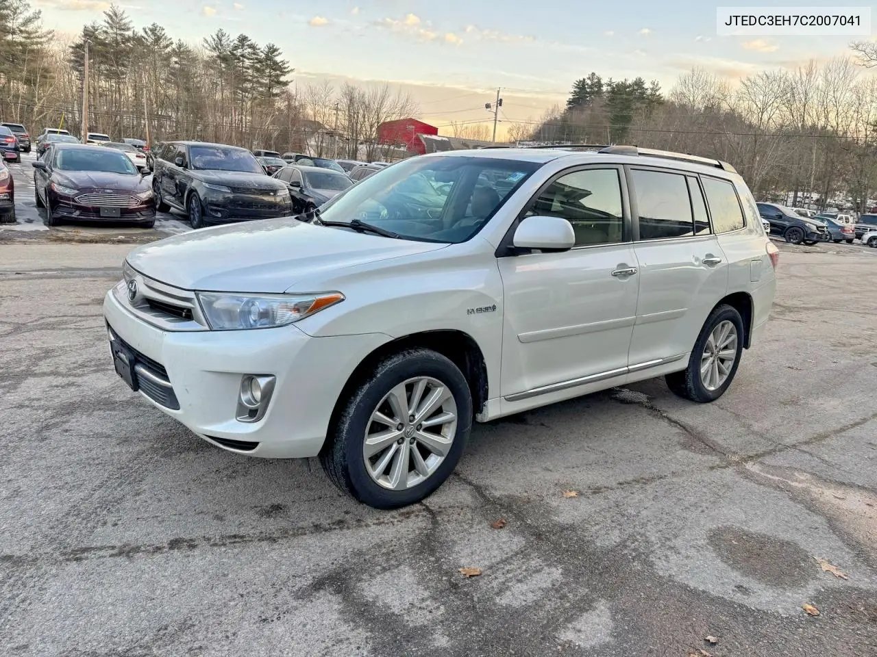 JTEDC3EH7C2007041 2012 Toyota Highlander Hybrid Limited
