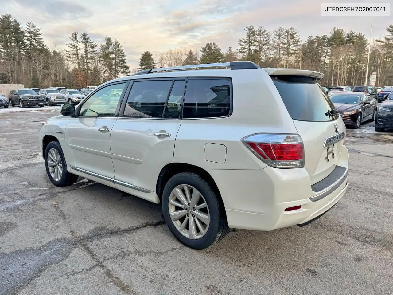 JTEDC3EH7C2007041 2012 Toyota Highlander Hybrid Limited