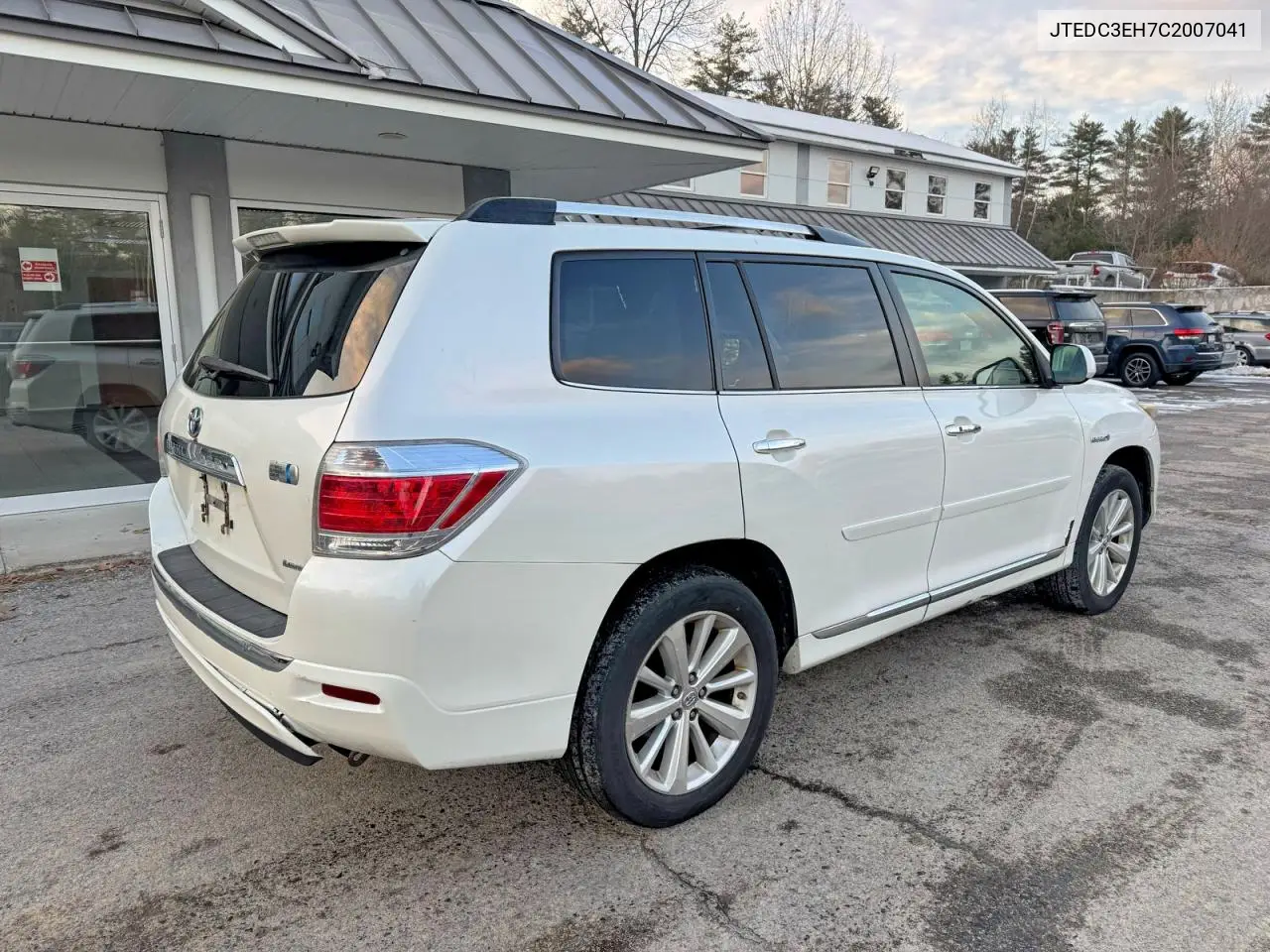 JTEDC3EH7C2007041 2012 Toyota Highlander Hybrid Limited