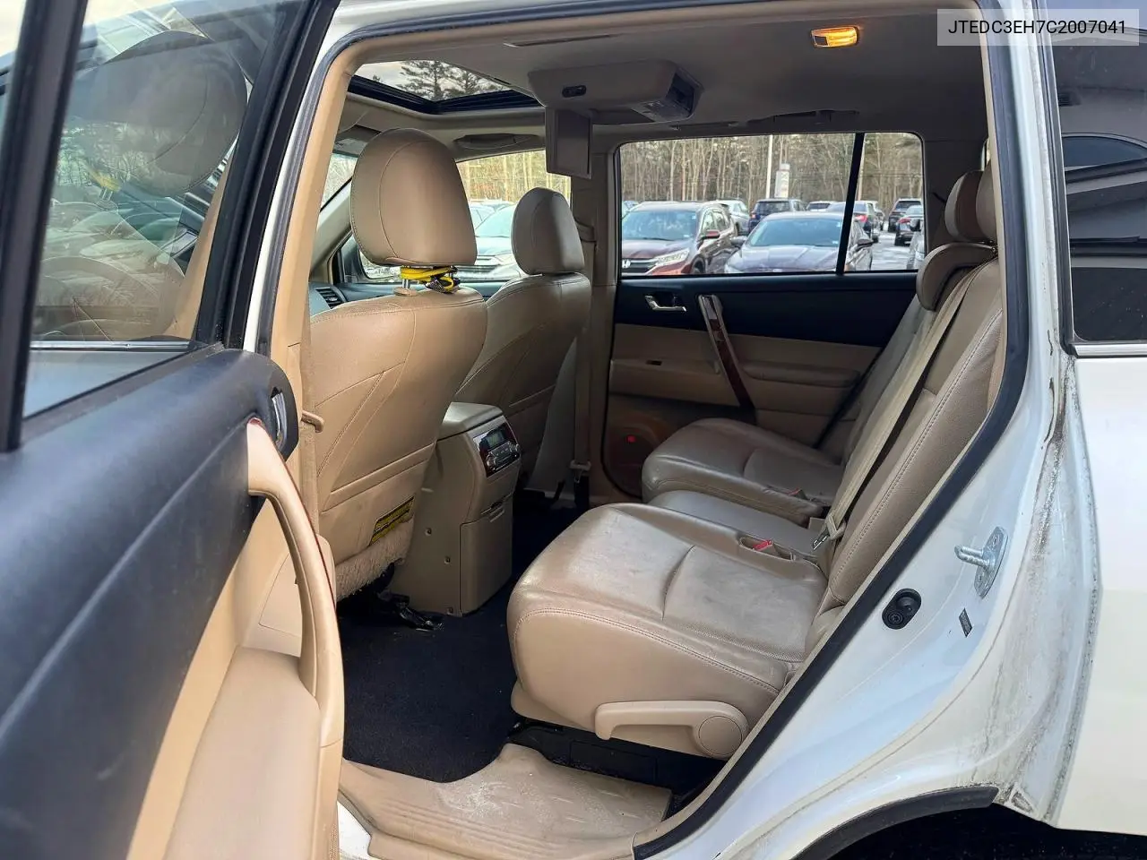 JTEDC3EH7C2007041 2012 Toyota Highlander Hybrid Limited