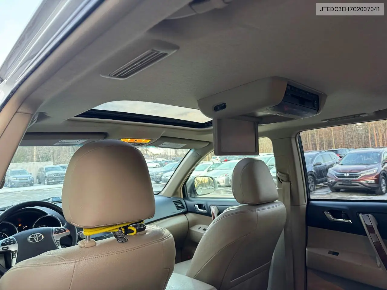JTEDC3EH7C2007041 2012 Toyota Highlander Hybrid Limited