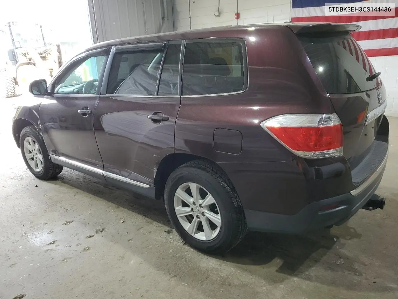 5TDBK3EH3CS144436 2012 Toyota Highlander Base
