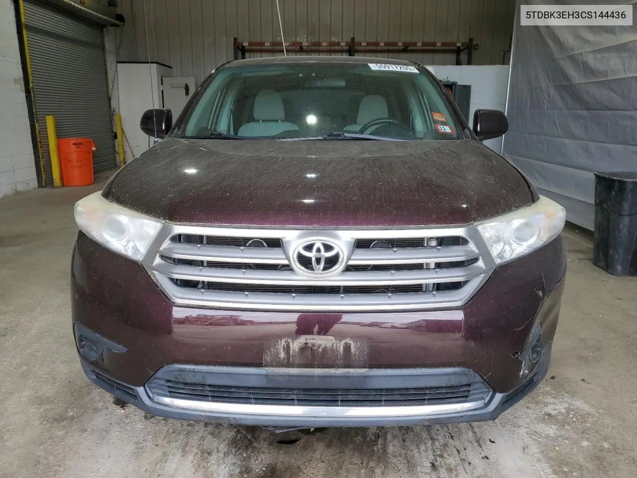 5TDBK3EH3CS144436 2012 Toyota Highlander Base