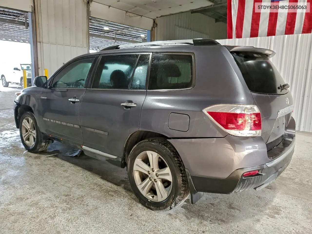 5TDYK3EH8CS065063 2012 Toyota Highlander Limited