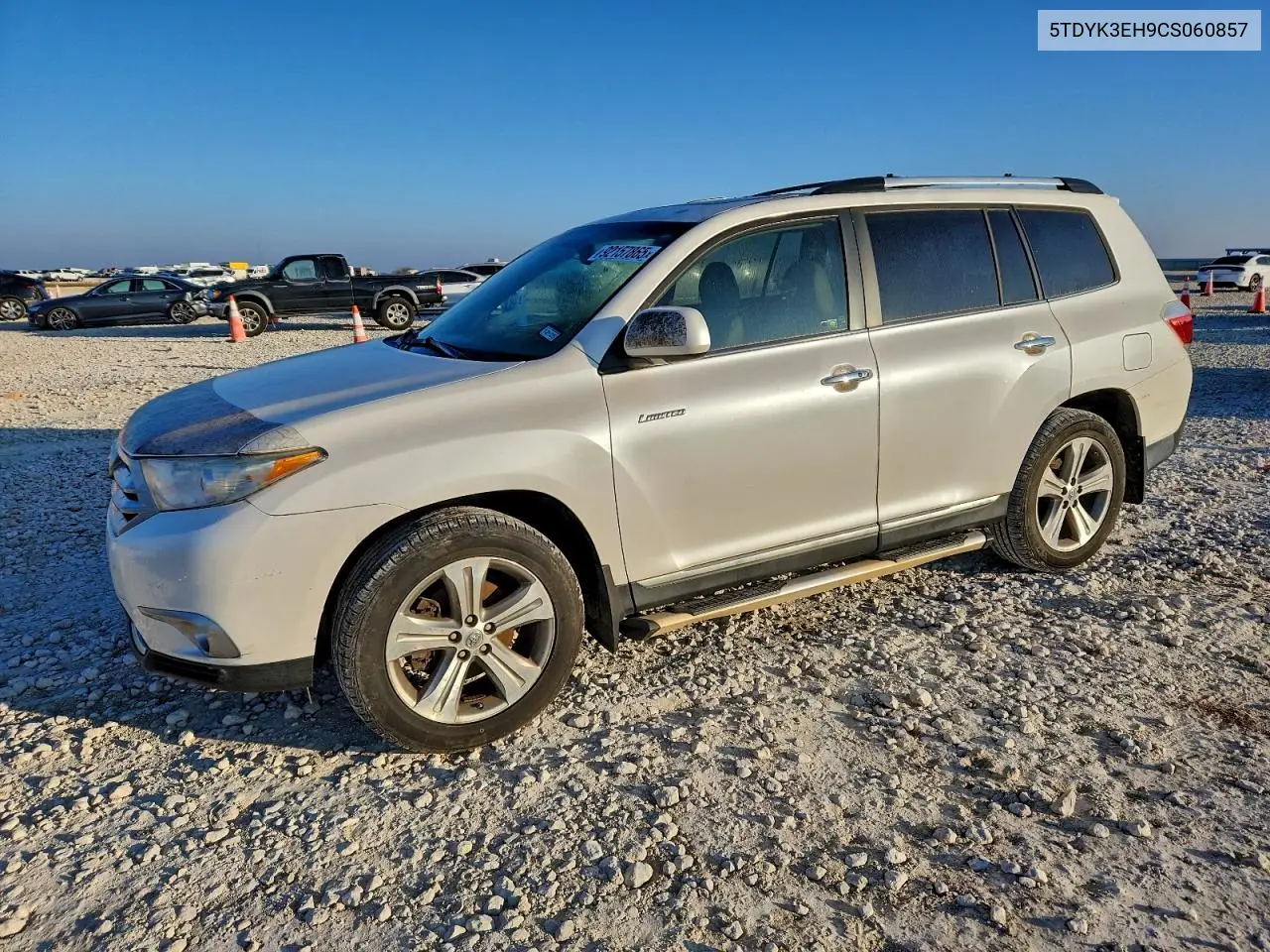 5TDYK3EH9CS060857 2012 Toyota Highlander Limited