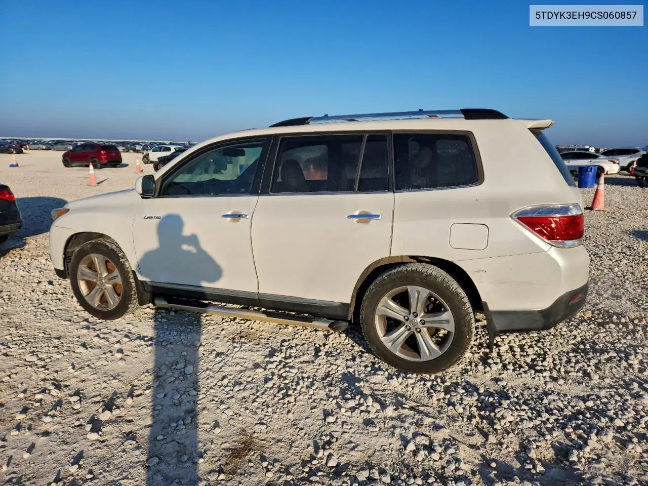 5TDYK3EH9CS060857 2012 Toyota Highlander Limited