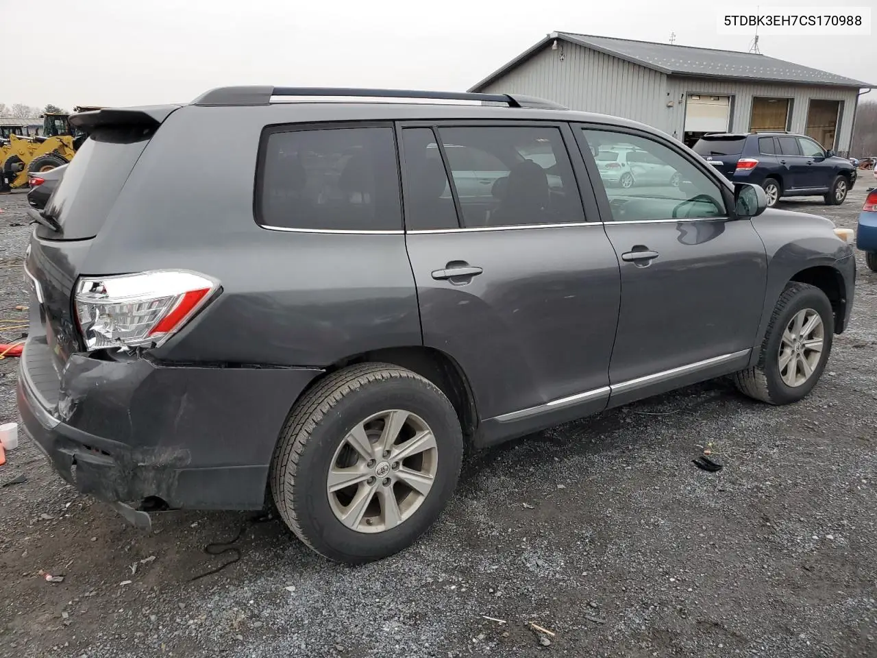 5TDBK3EH7CS170988 2012 Toyota Highlander Base