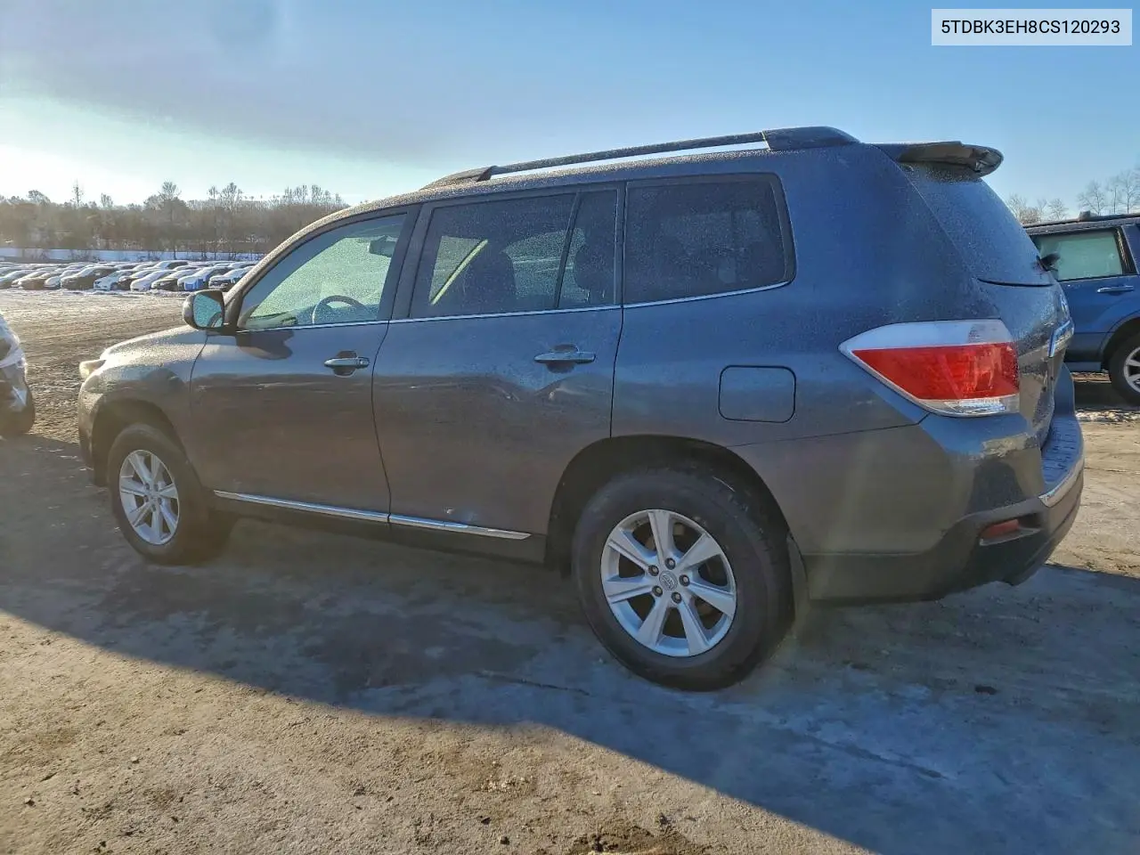 5TDBK3EH8CS120293 2012 Toyota Highlander Base