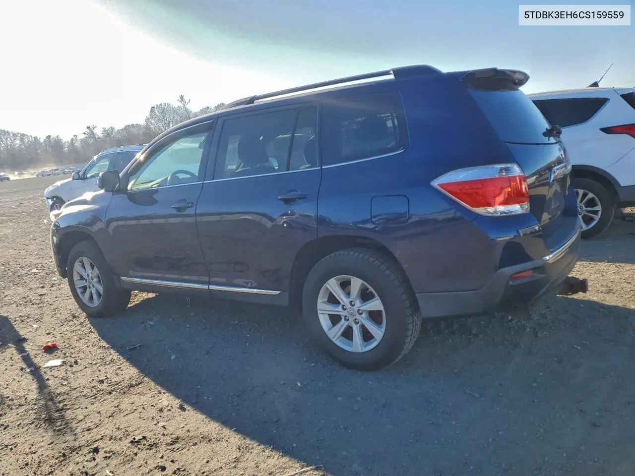 5TDBK3EH6CS159559 2012 Toyota Highlander Base