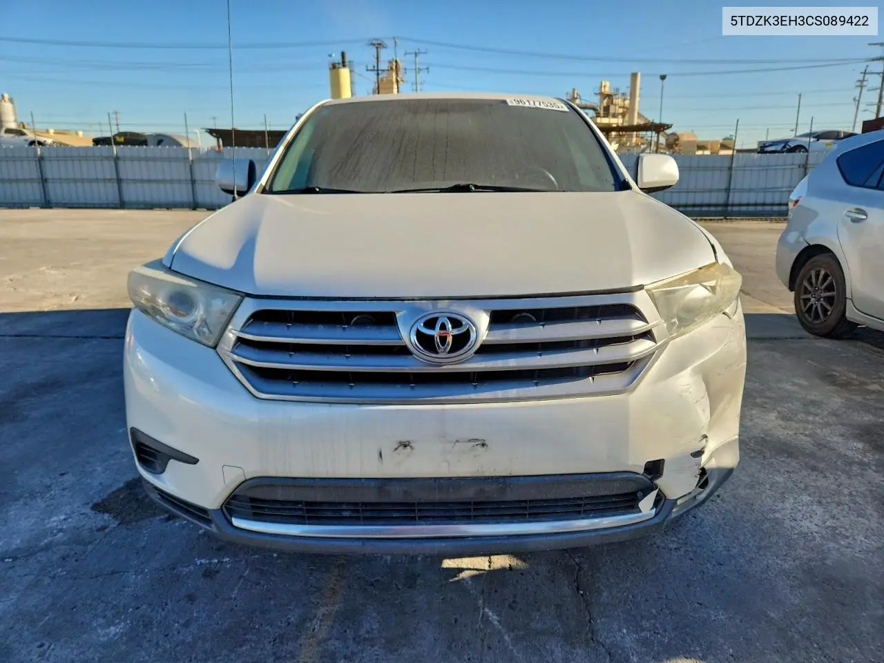 5TDZK3EH3CS089422 2012 Toyota Highlander Base