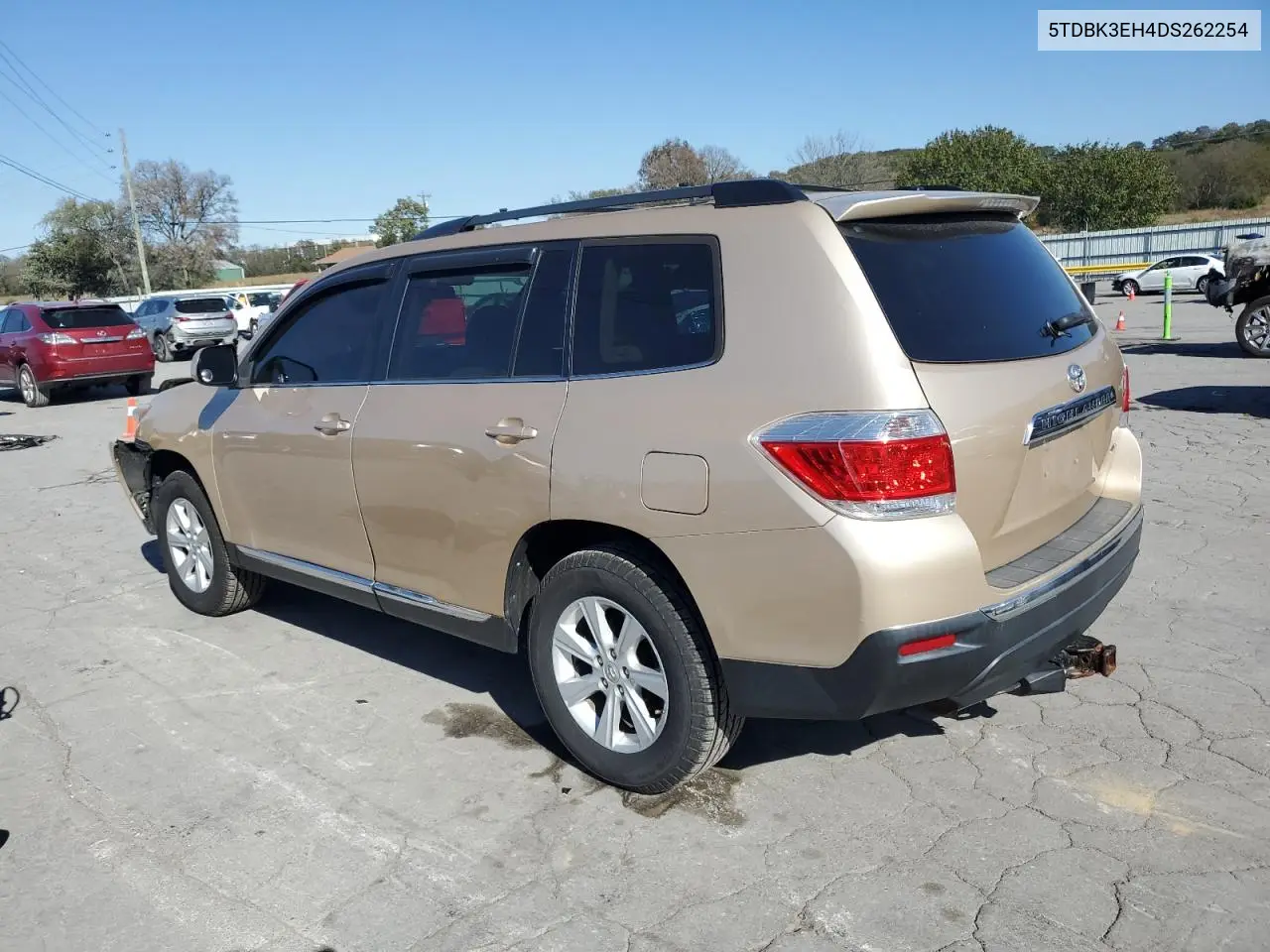 5TDBK3EH4DS262254 2013 Toyota Highlander Base