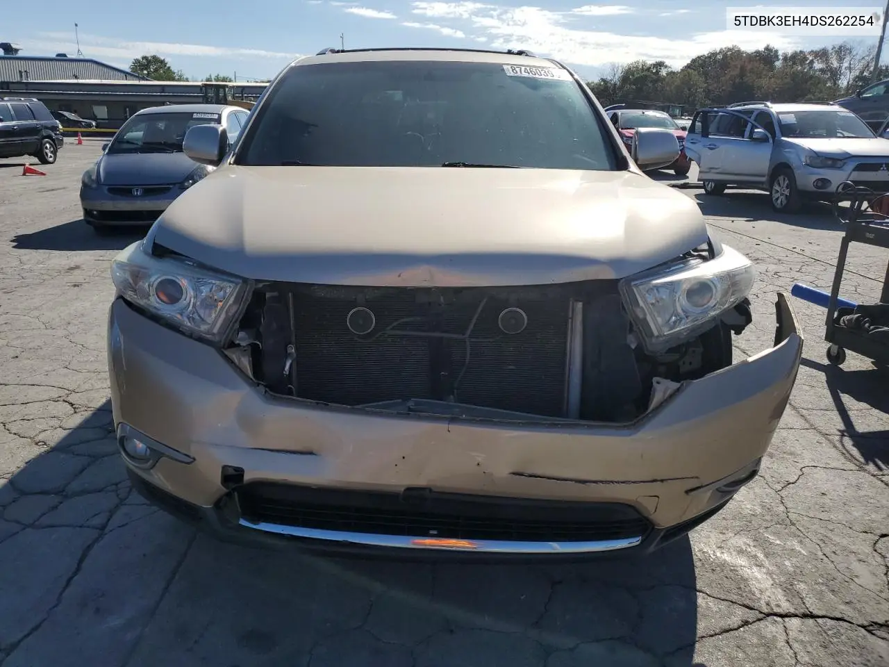 5TDBK3EH4DS262254 2013 Toyota Highlander Base