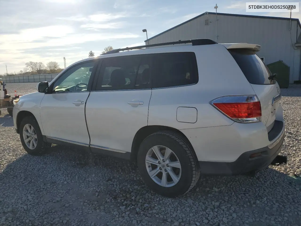 5TDBK3EH0DS250778 2013 Toyota Highlander Base