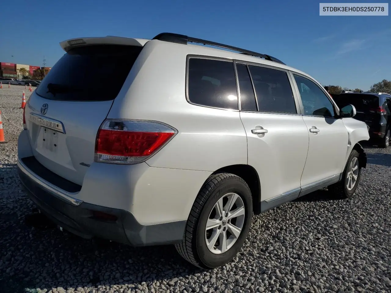 5TDBK3EH0DS250778 2013 Toyota Highlander Base