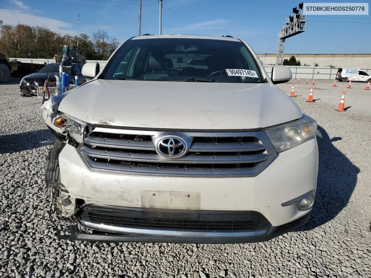 5TDBK3EH0DS250778 2013 Toyota Highlander Base