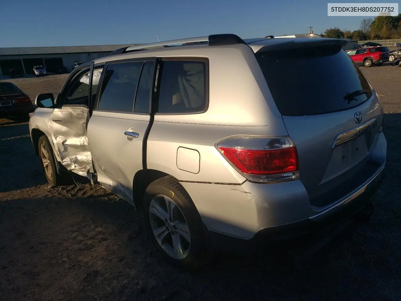 5TDDK3EH8DS207752 2013 Toyota Highlander Limited