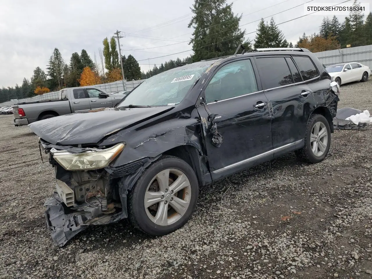 5TDDK3EH7DS185341 2013 Toyota Highlander Limited