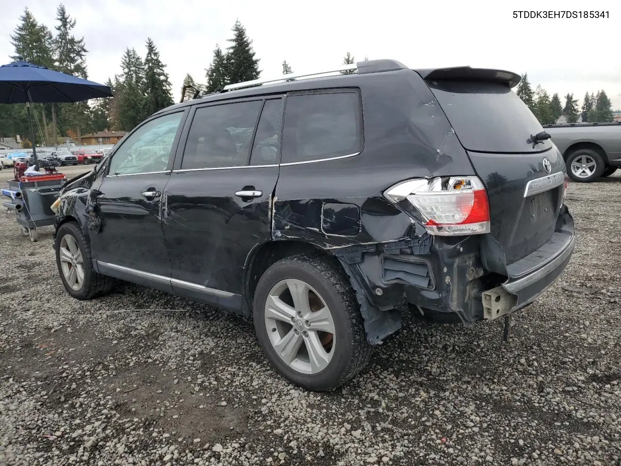 5TDDK3EH7DS185341 2013 Toyota Highlander Limited