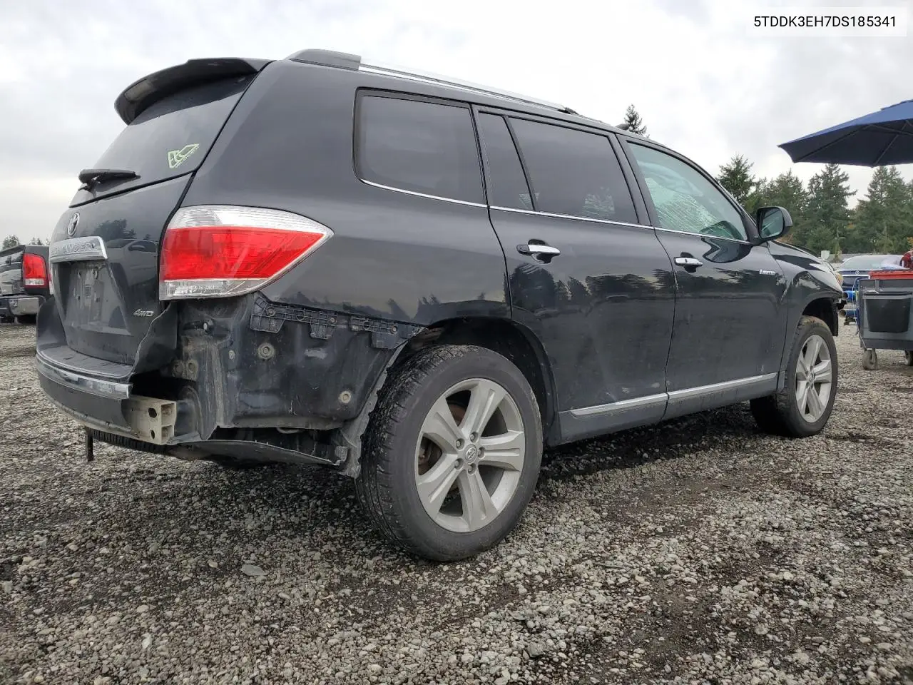 5TDDK3EH7DS185341 2013 Toyota Highlander Limited