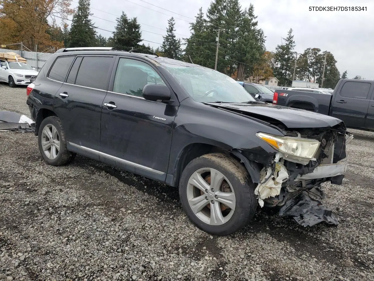 5TDDK3EH7DS185341 2013 Toyota Highlander Limited