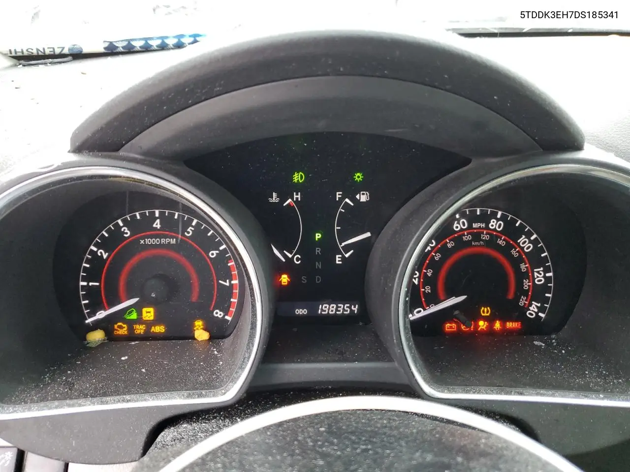 5TDDK3EH7DS185341 2013 Toyota Highlander Limited