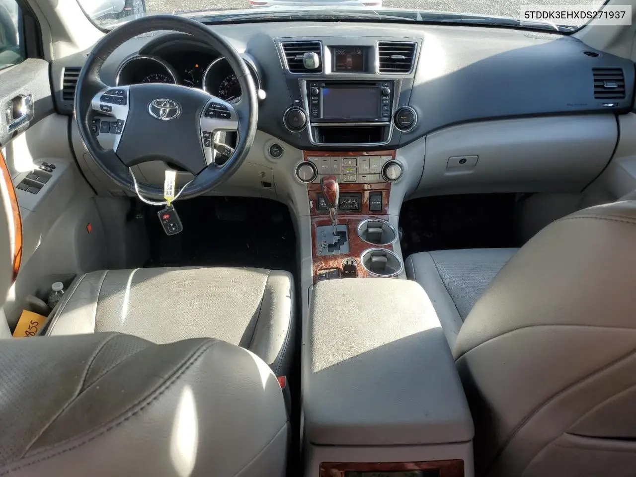 5TDDK3EHXDS271937 2013 Toyota Highlander Limited