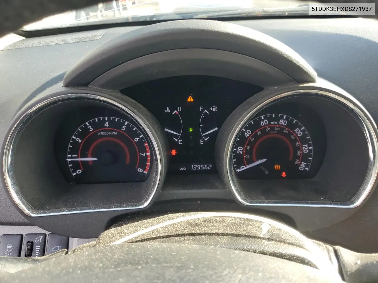 5TDDK3EHXDS271937 2013 Toyota Highlander Limited