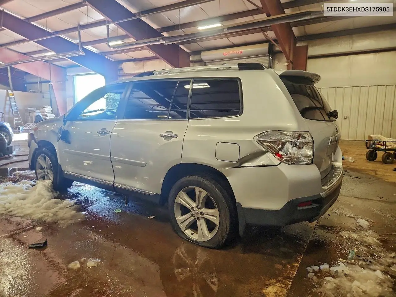 5TDDK3EHXDS175905 2013 Toyota Highlander Limited