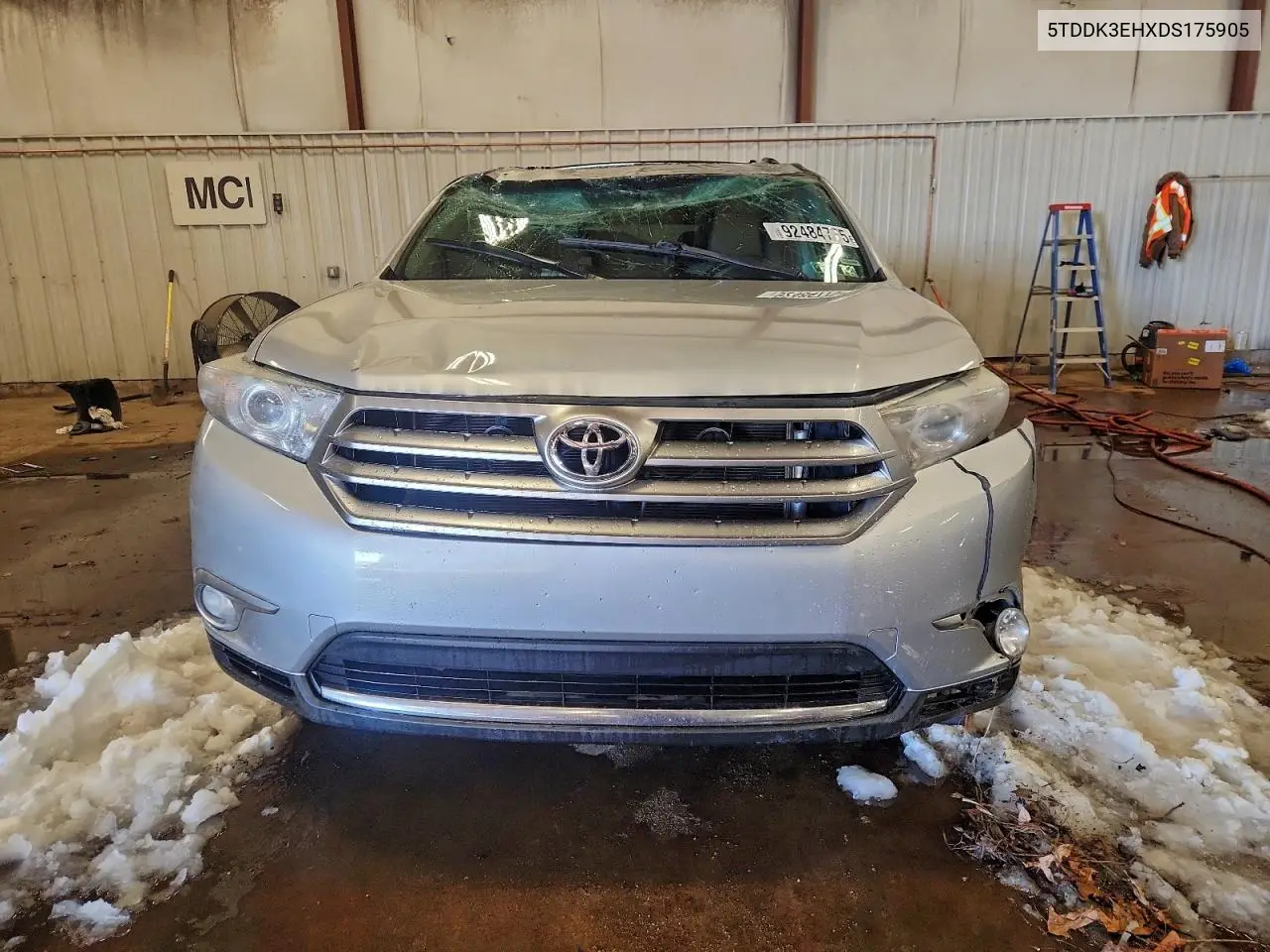 5TDDK3EHXDS175905 2013 Toyota Highlander Limited