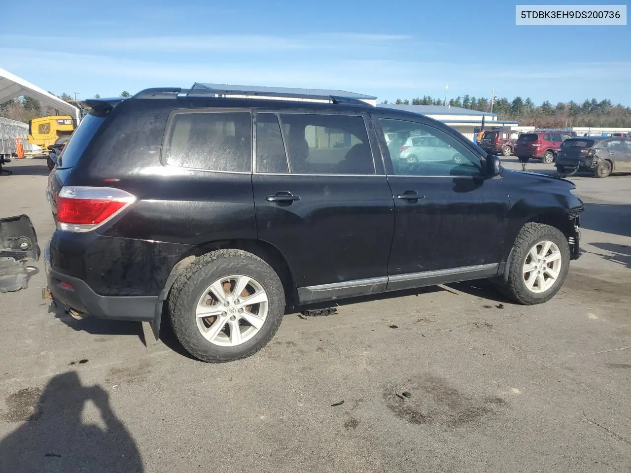 5TDBK3EH9DS200736 2013 Toyota Highlander Base