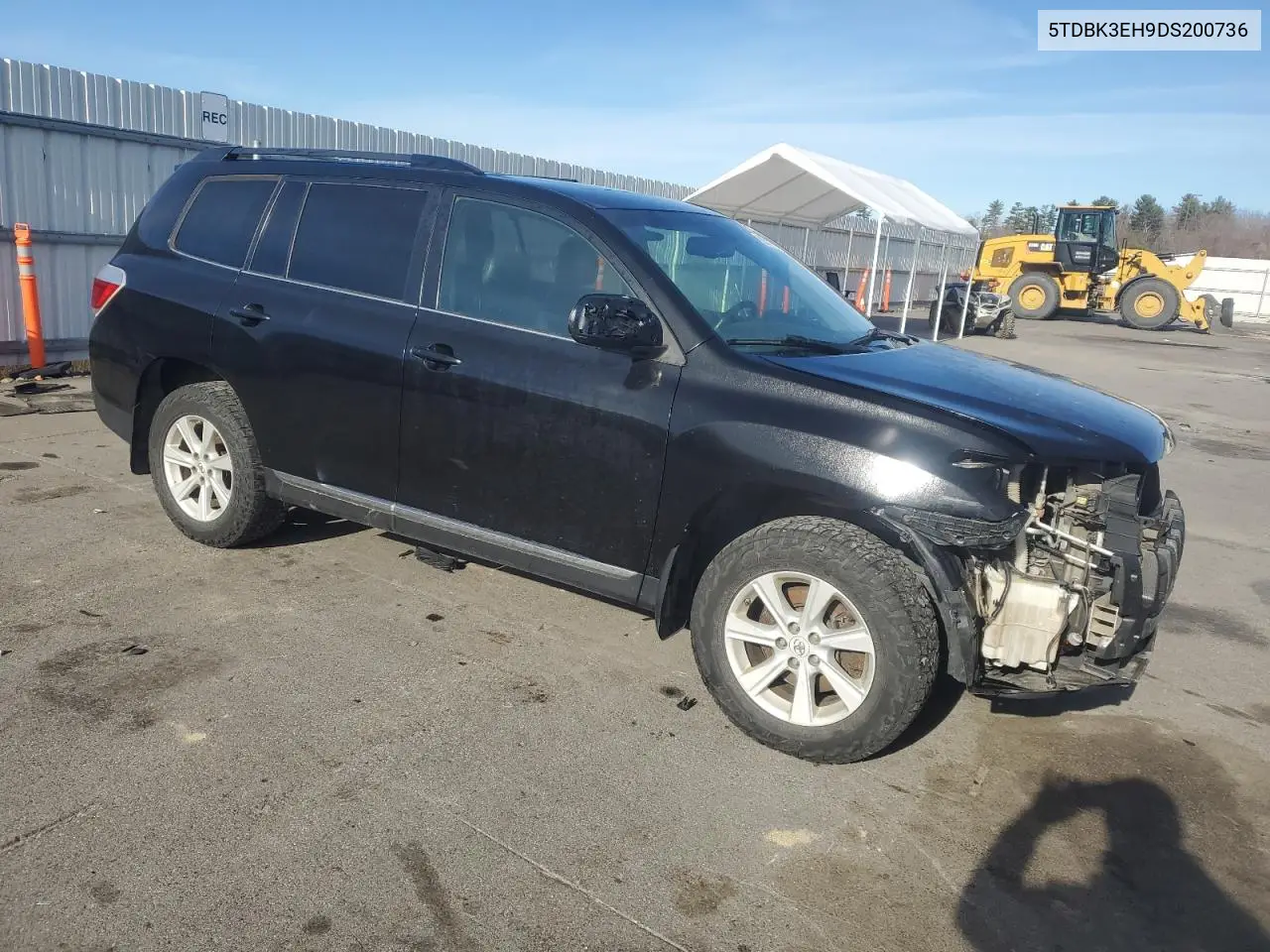 5TDBK3EH9DS200736 2013 Toyota Highlander Base