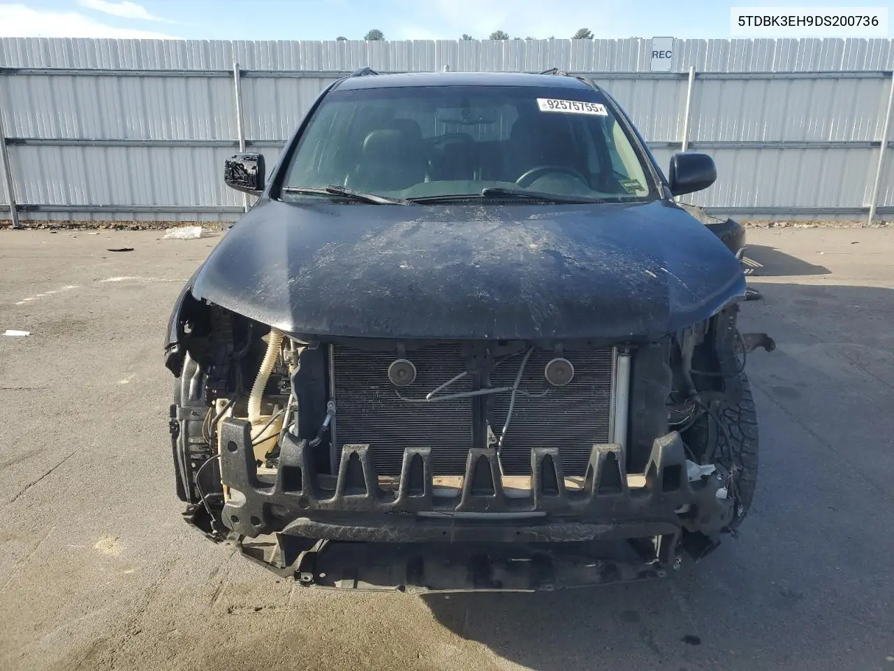 5TDBK3EH9DS200736 2013 Toyota Highlander Base
