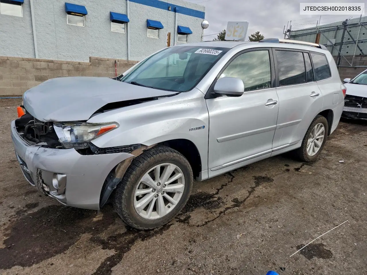 JTEDC3EH0D2018335 2013 Toyota Highlander Hybrid Limited
