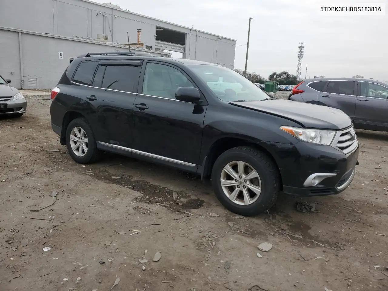 5TDBK3EH8DS183816 2013 Toyota Highlander Base