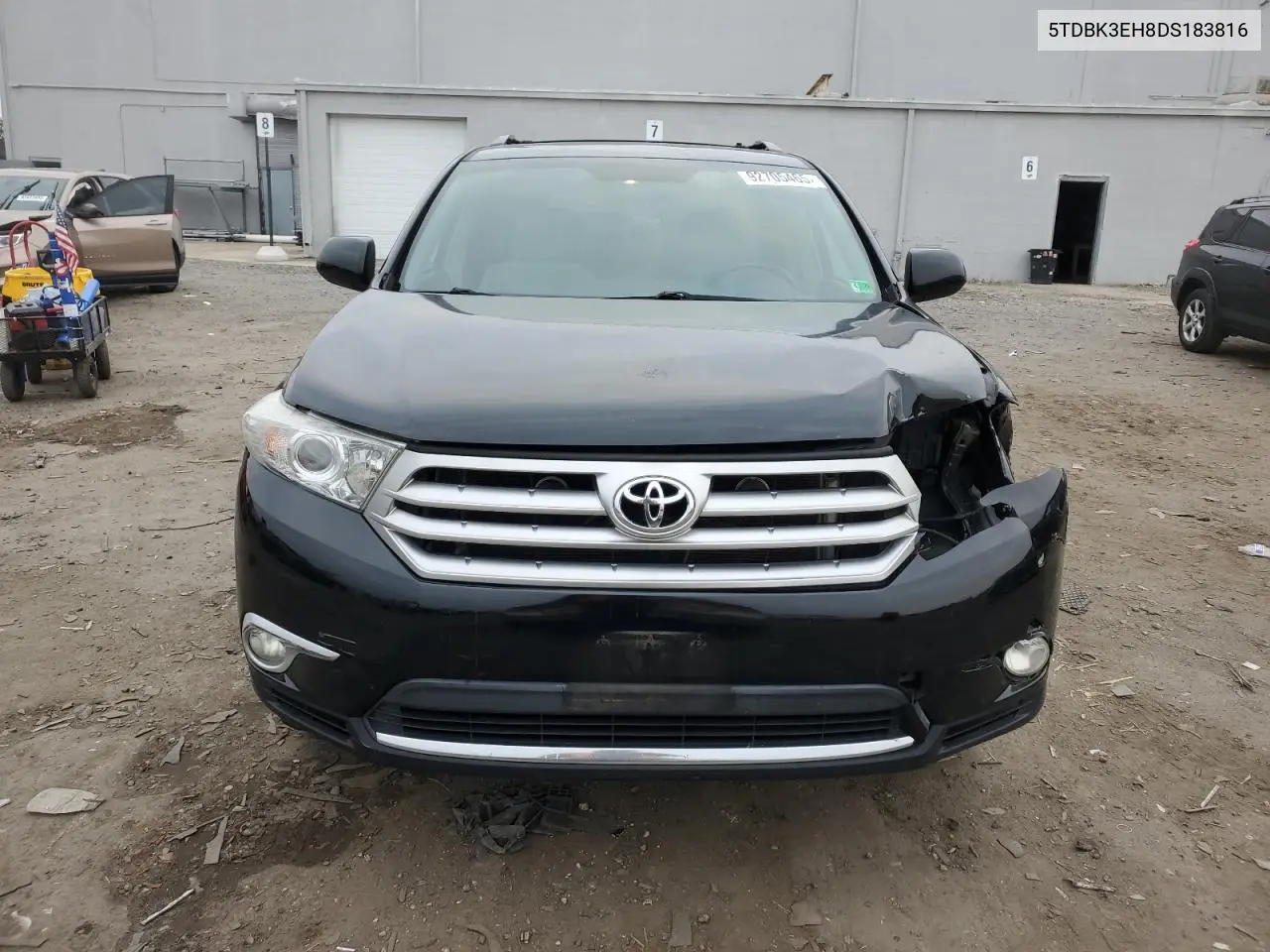 5TDBK3EH8DS183816 2013 Toyota Highlander Base