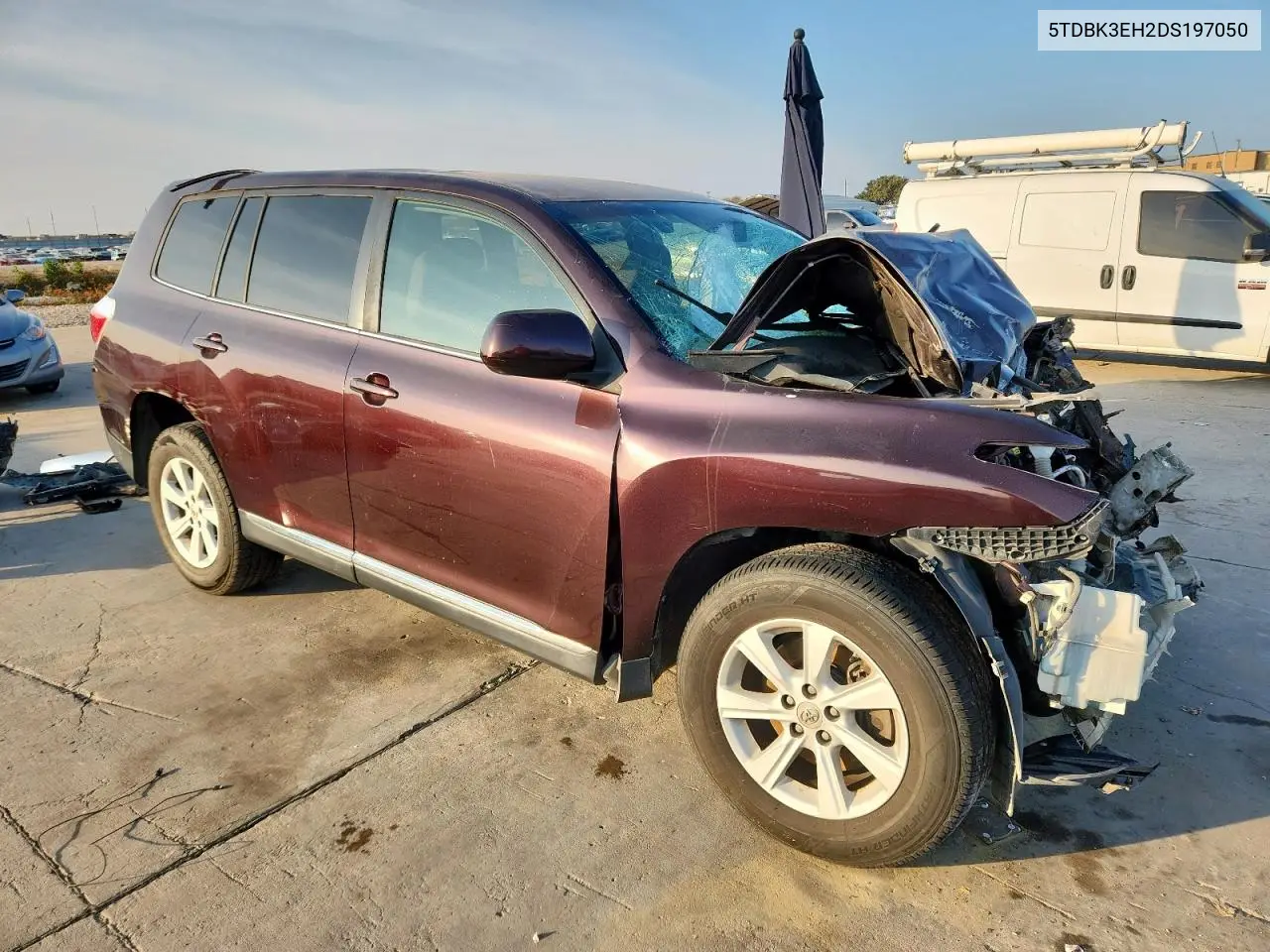 5TDBK3EH2DS197050 2013 Toyota Highlander Base