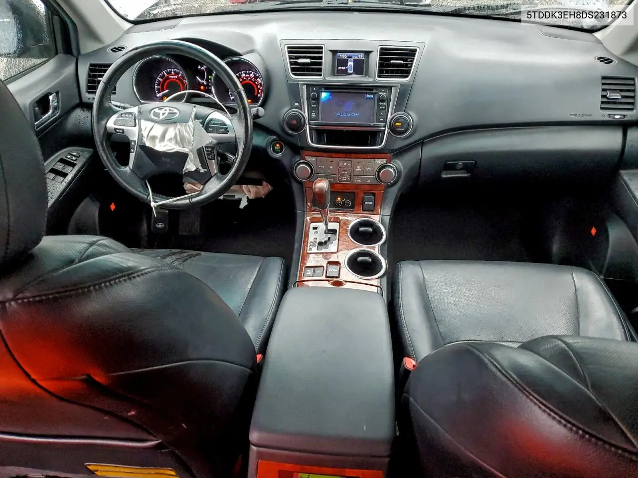 5TDDK3EH8DS231873 2013 Toyota Highlander Limited