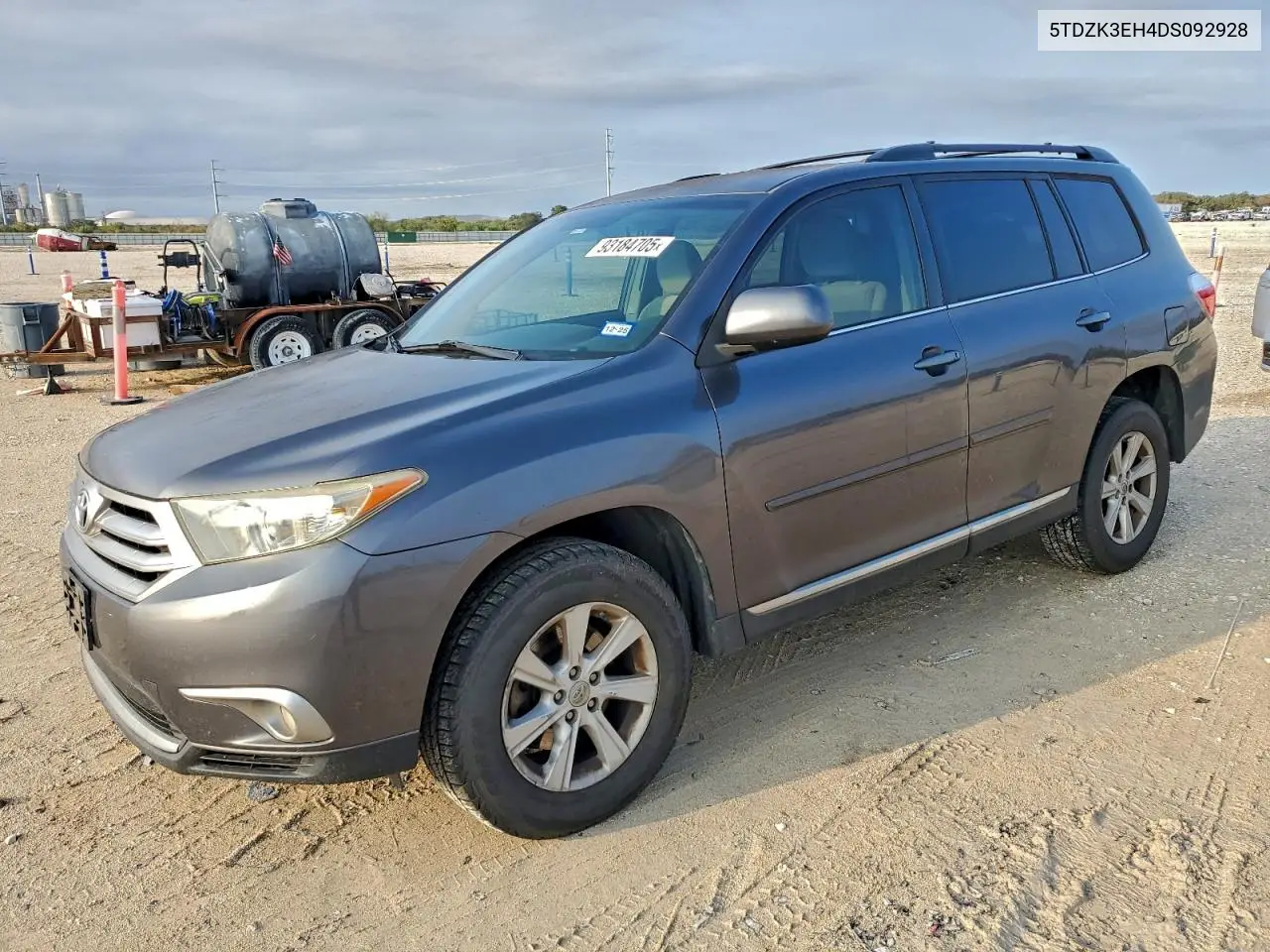 5TDZK3EH4DS092928 2013 Toyota Highlander Base