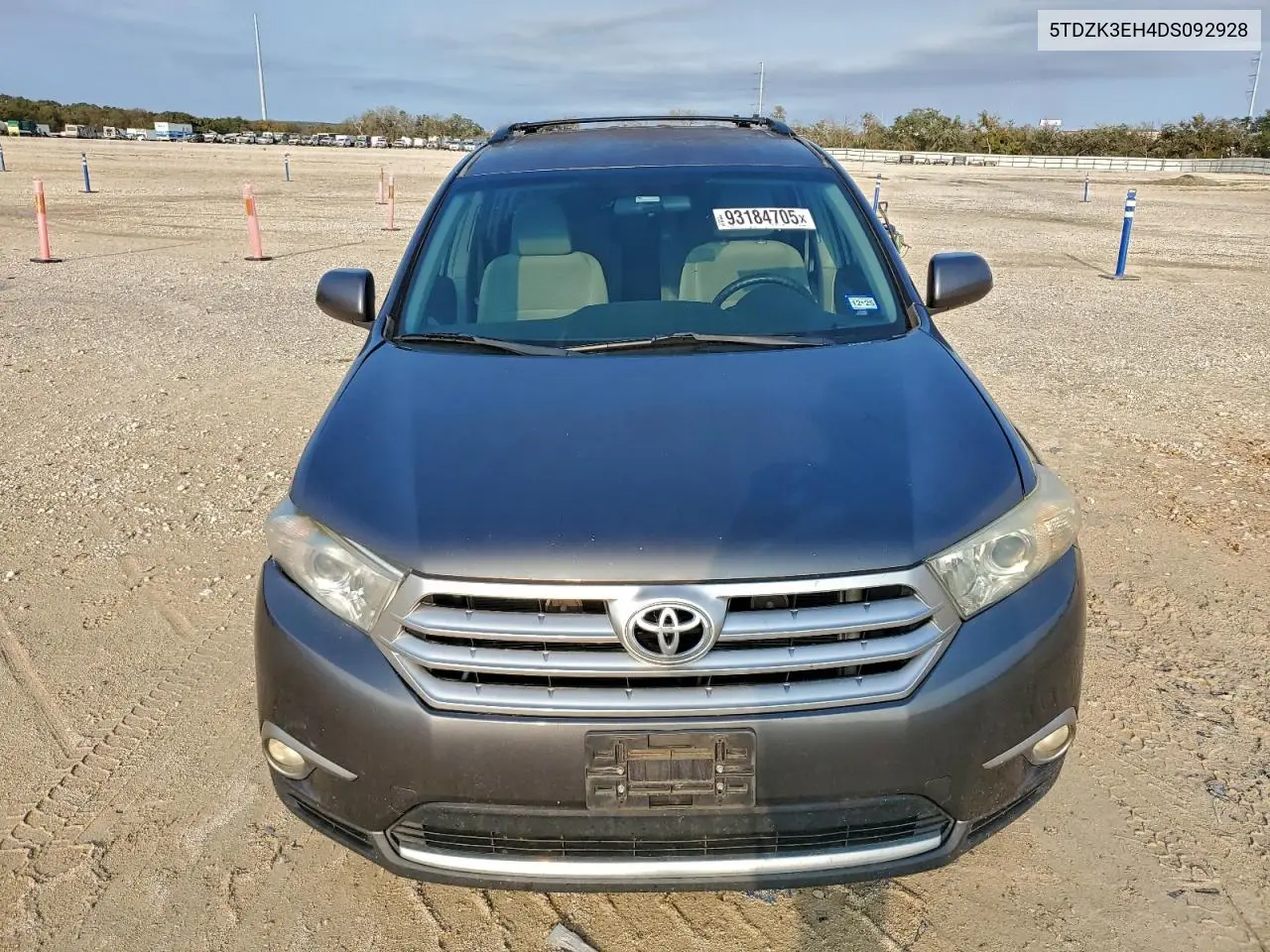 5TDZK3EH4DS092928 2013 Toyota Highlander Base
