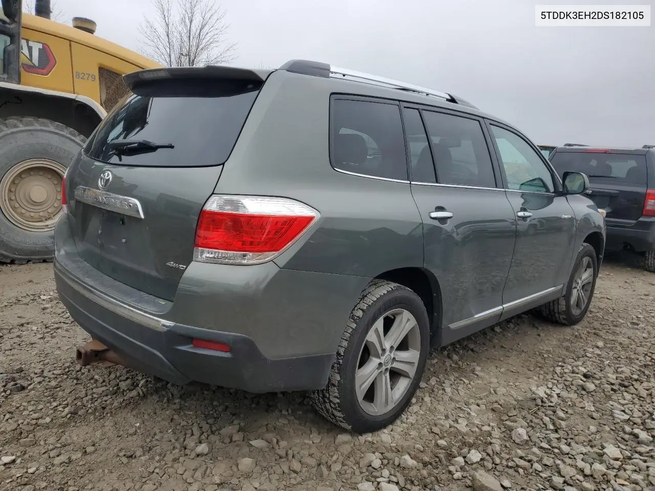 5TDDK3EH2DS182105 2013 Toyota Highlander Limited