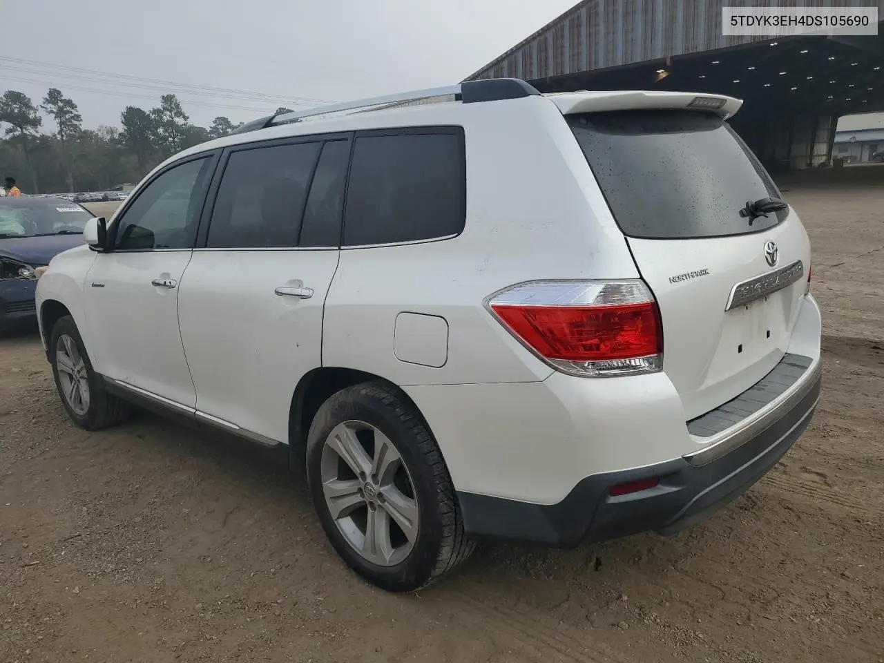 5TDYK3EH4DS105690 2013 Toyota Highlander Limited
