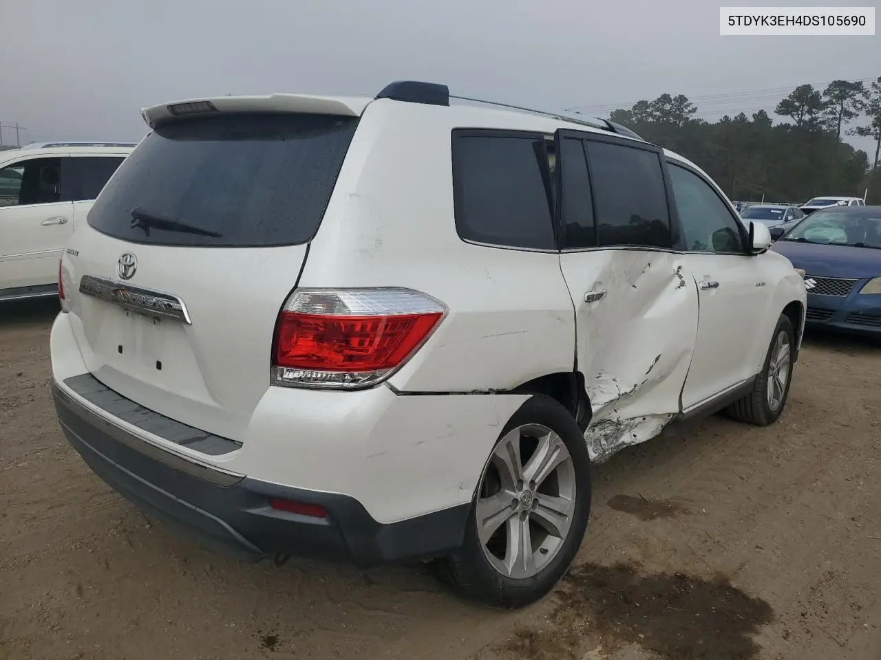 5TDYK3EH4DS105690 2013 Toyota Highlander Limited