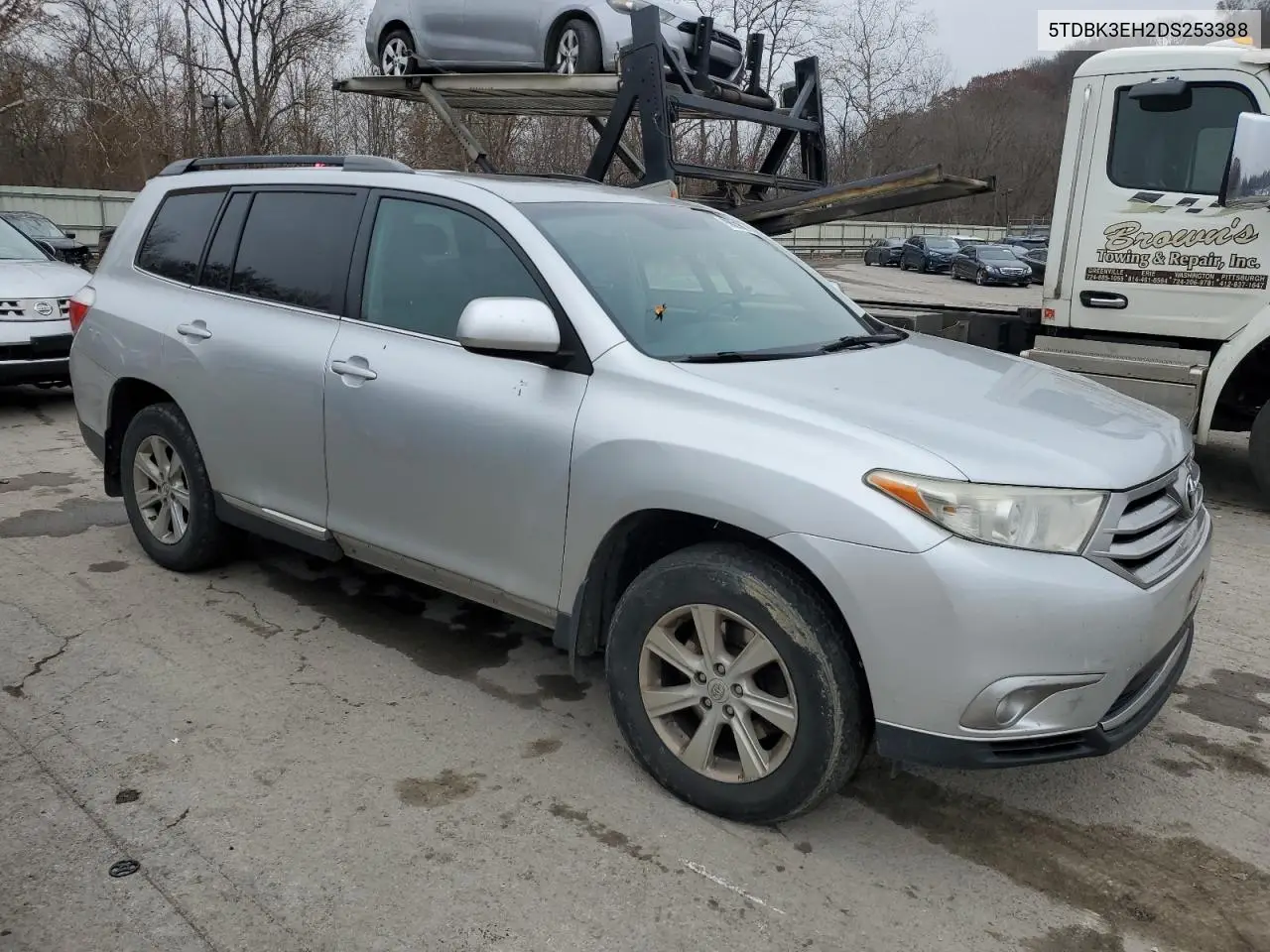 5TDBK3EH2DS253388 2013 Toyota Highlander Base