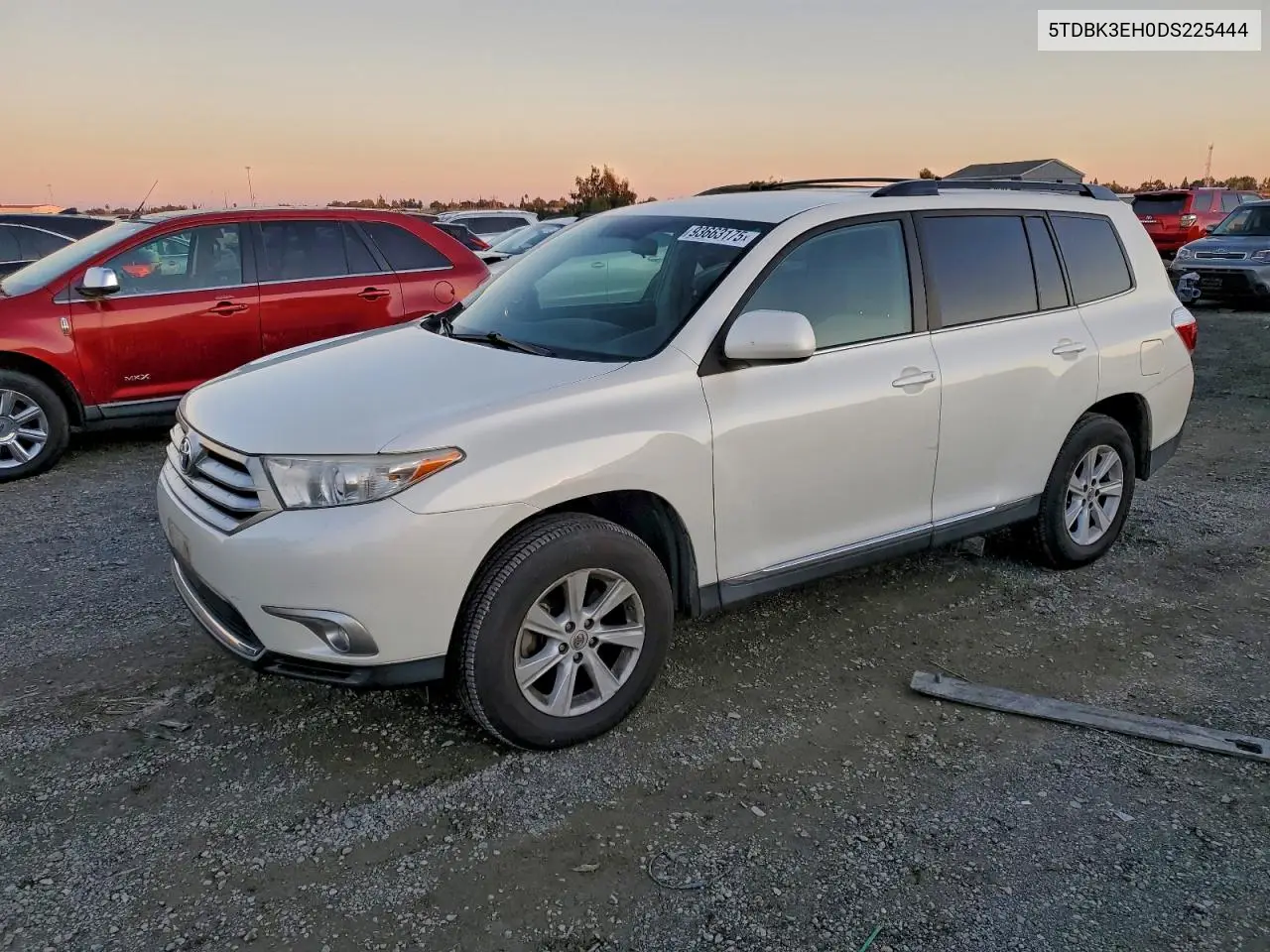 5TDBK3EH0DS225444 2013 Toyota Highlander Base