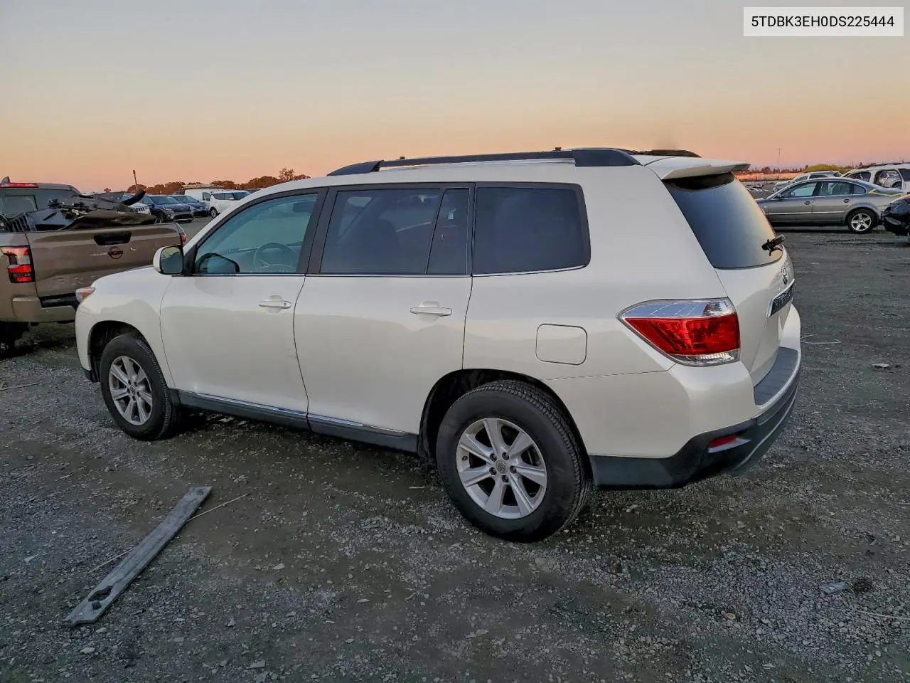 5TDBK3EH0DS225444 2013 Toyota Highlander Base