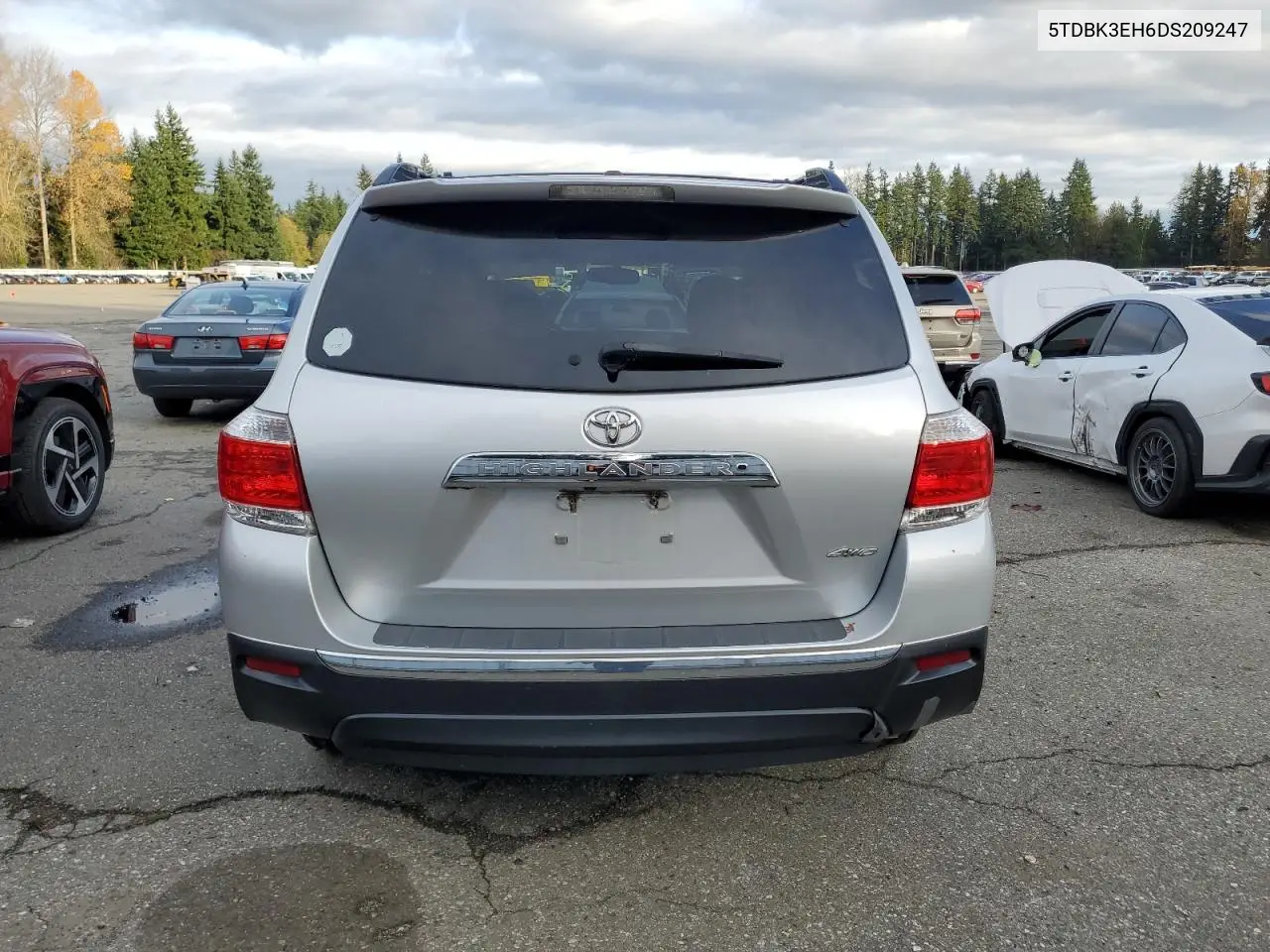 5TDBK3EH6DS209247 2013 Toyota Highlander Base