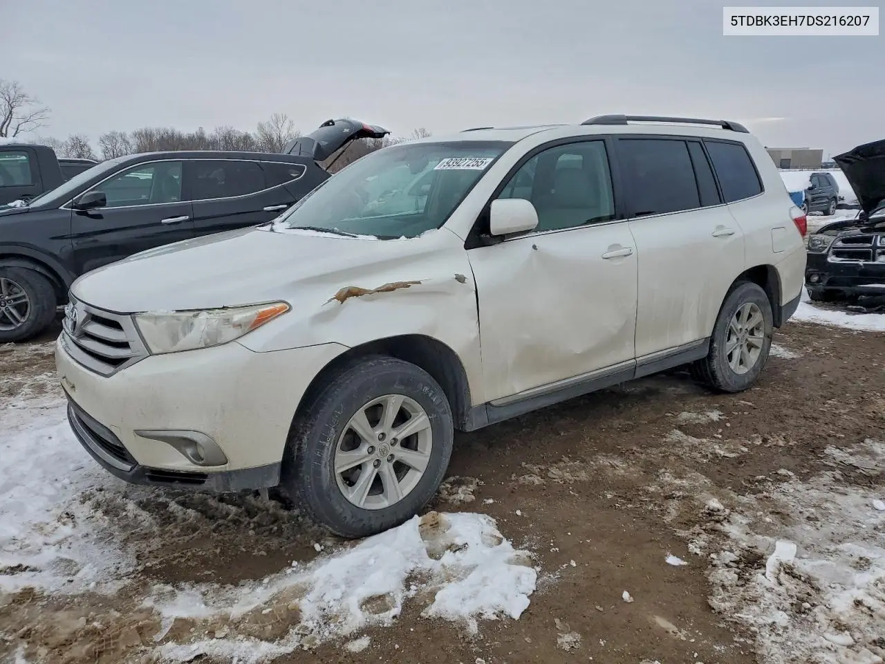 5TDBK3EH7DS216207 2013 Toyota Highlander Base