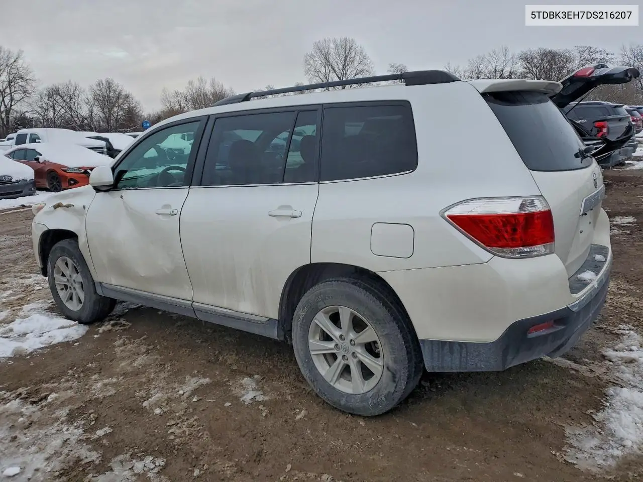 5TDBK3EH7DS216207 2013 Toyota Highlander Base