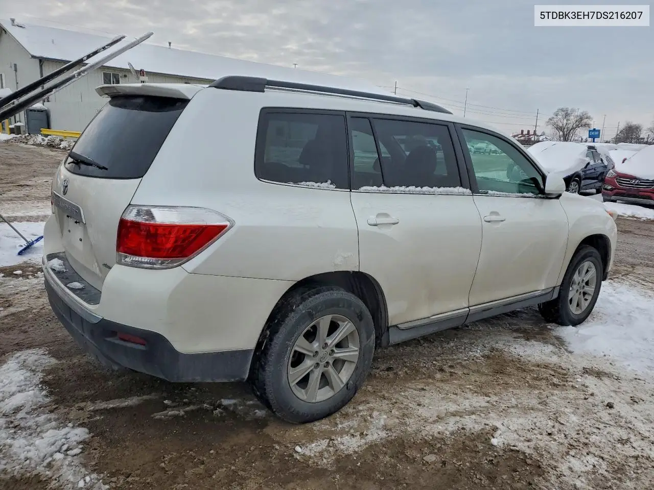 5TDBK3EH7DS216207 2013 Toyota Highlander Base